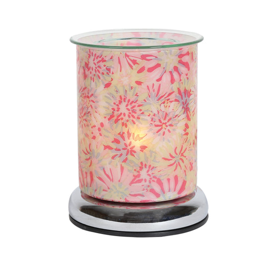 Floral Burst Electric Wax Melt Warmer + Three Free Melts