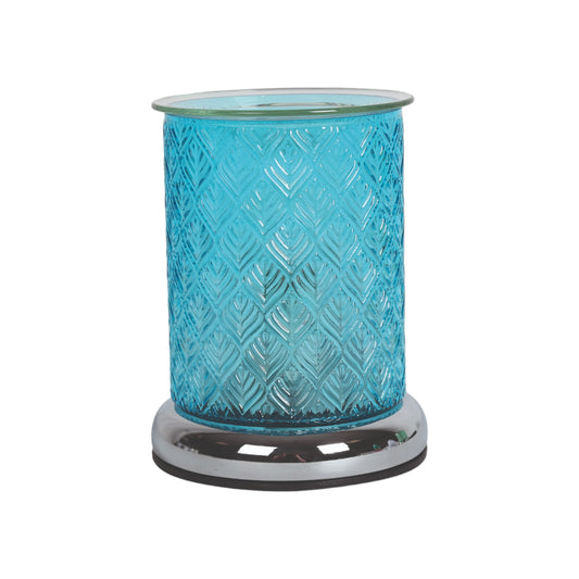 Teal Blue Electric Wax Melt Warmer + Three Free Melts